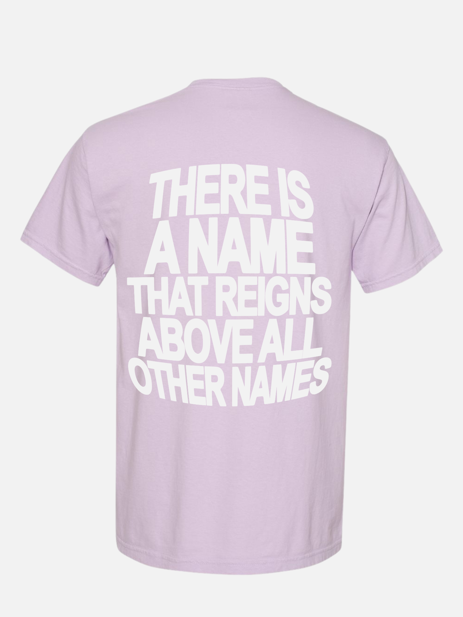 JESUS IS KING TEE PURPLE