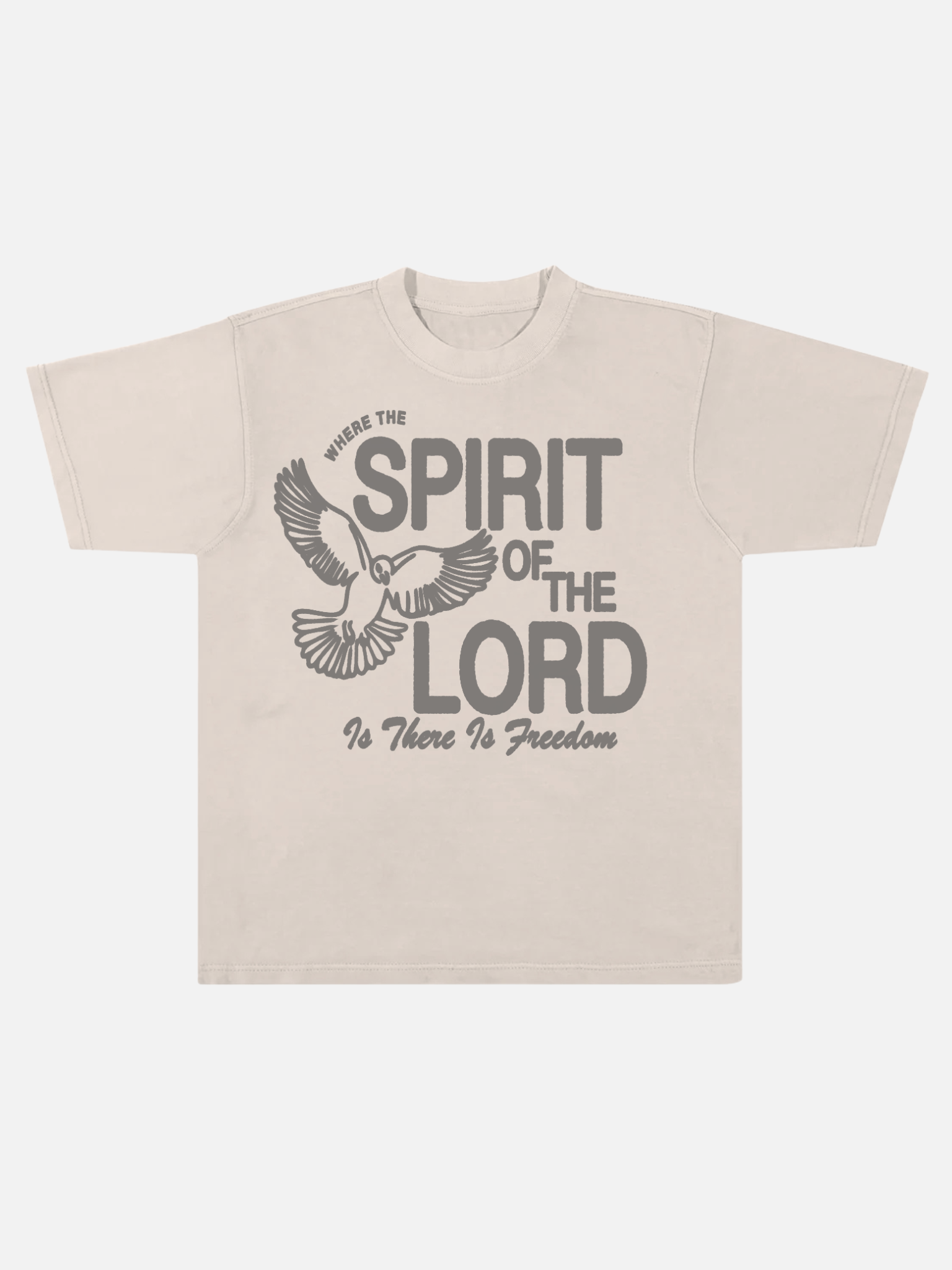 HOLY SPIRIT TEE TAN