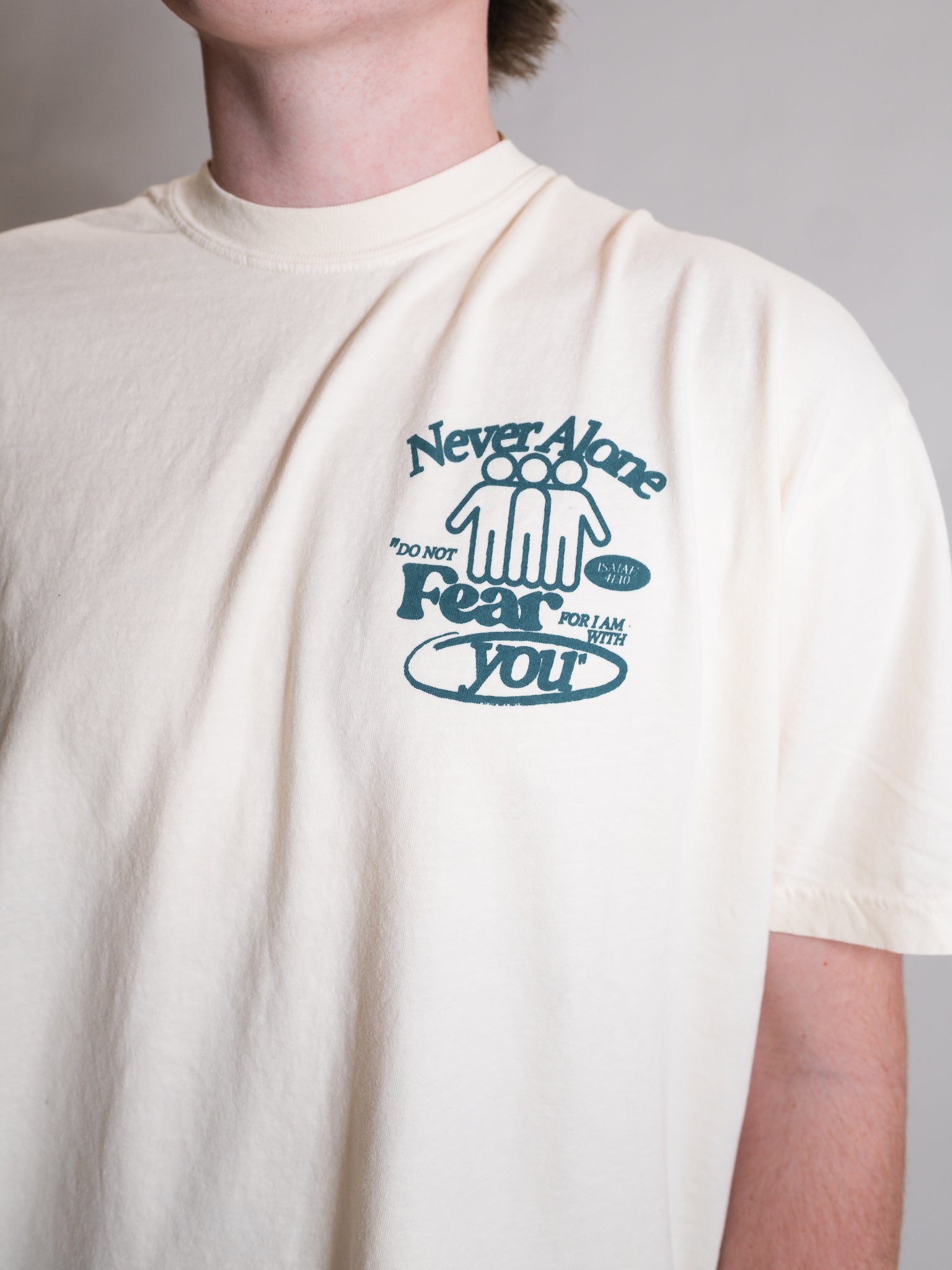 NEVER ALONE TEE