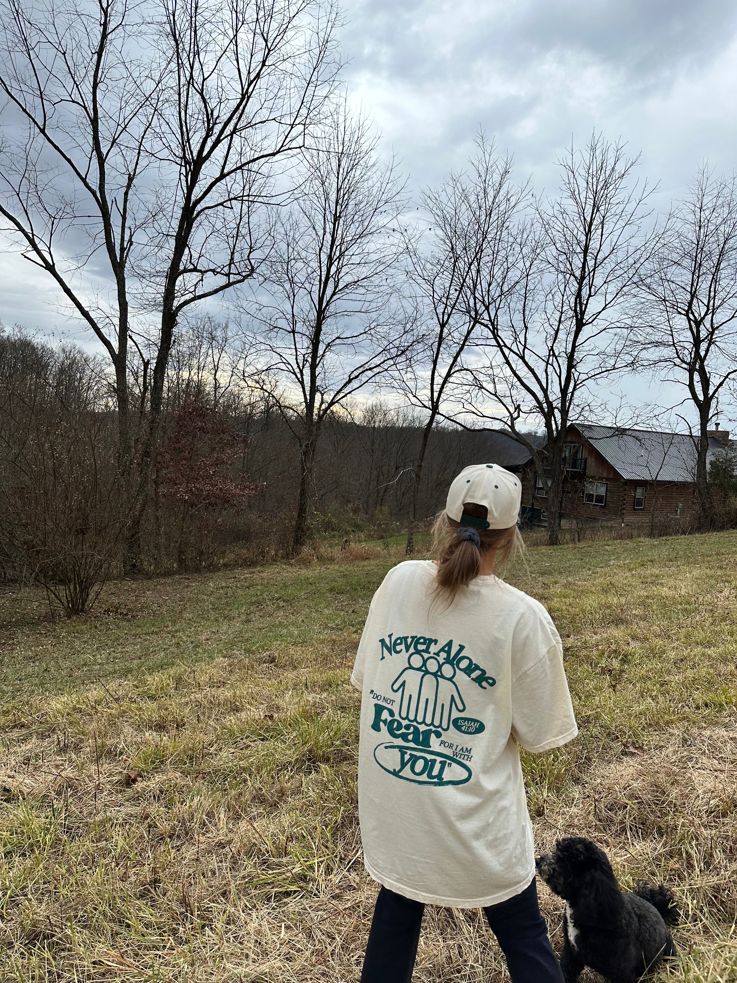 NEVER ALONE TEE