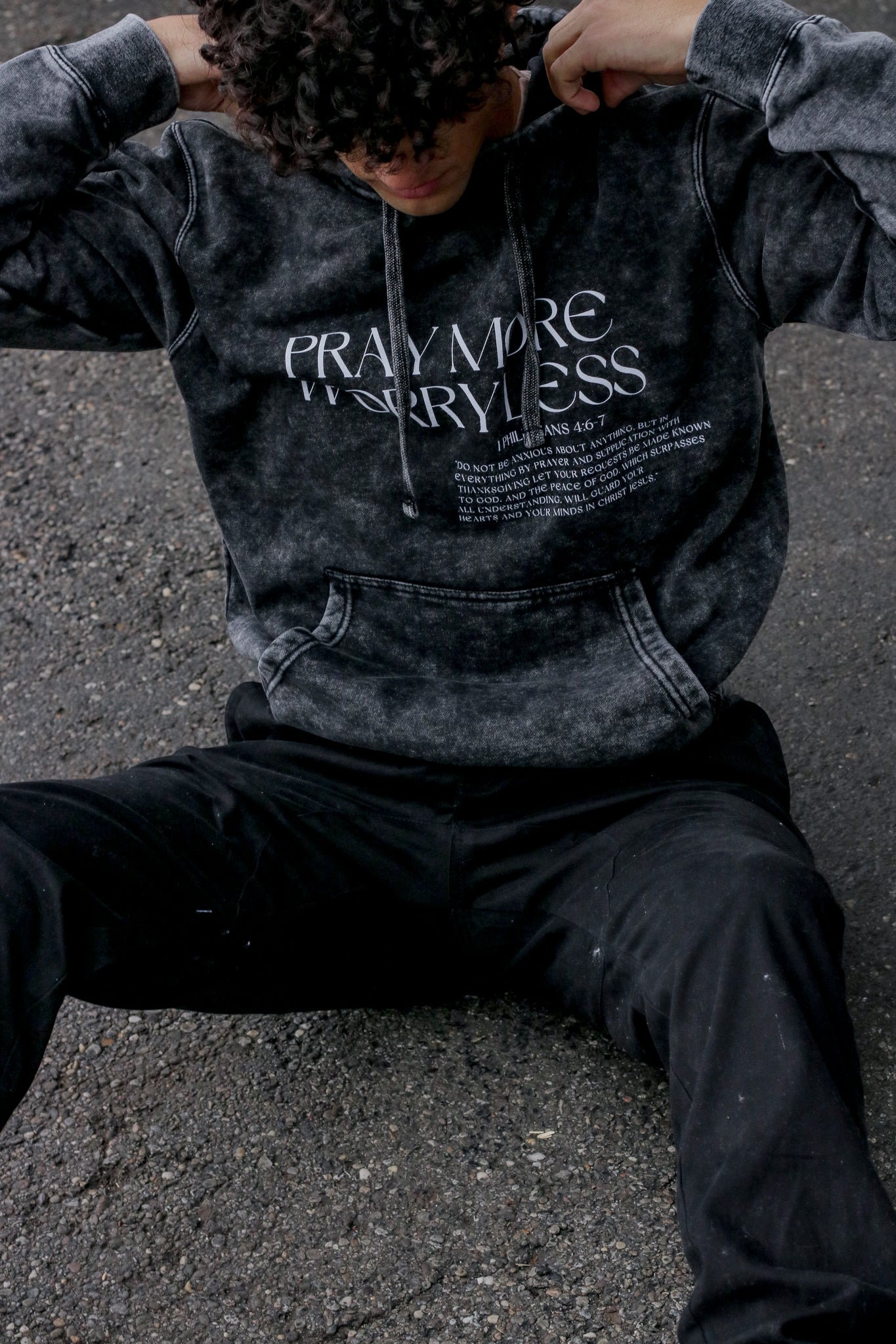 PRAY MORE WORRY LESS HOODIE