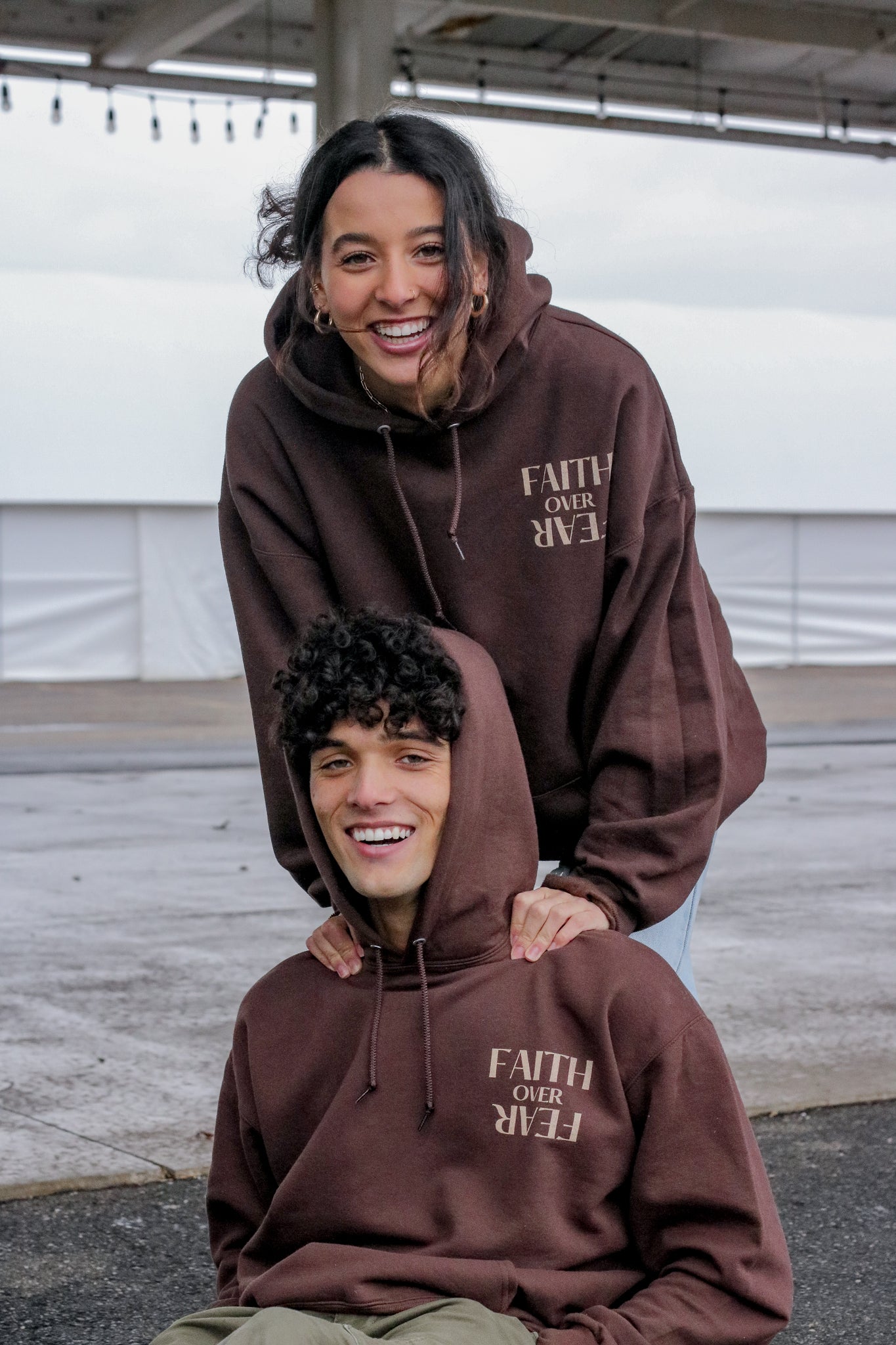 Faith over hotsell fear hoodie