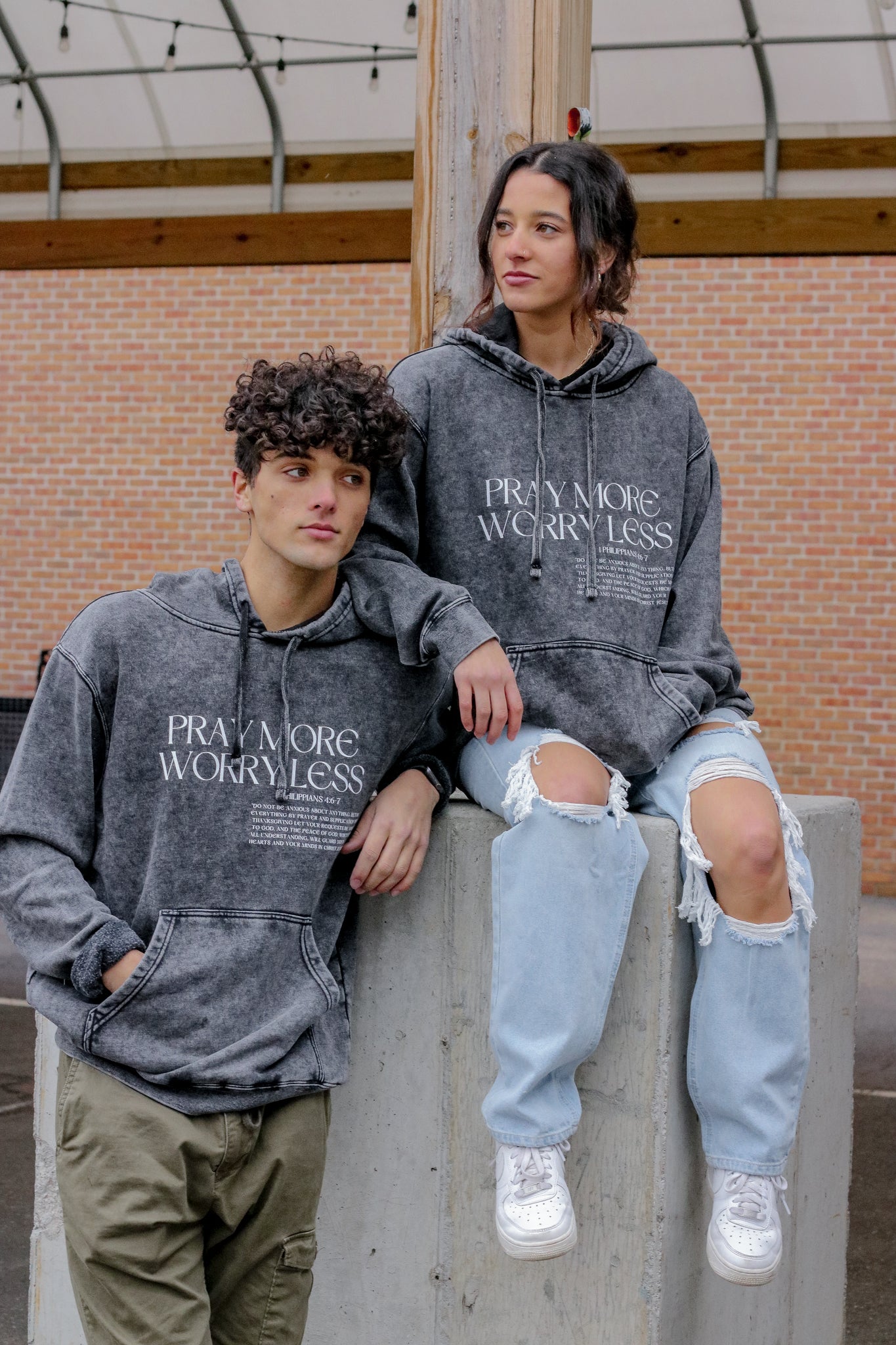PRAY MORE WORRY LESS HOODIE
