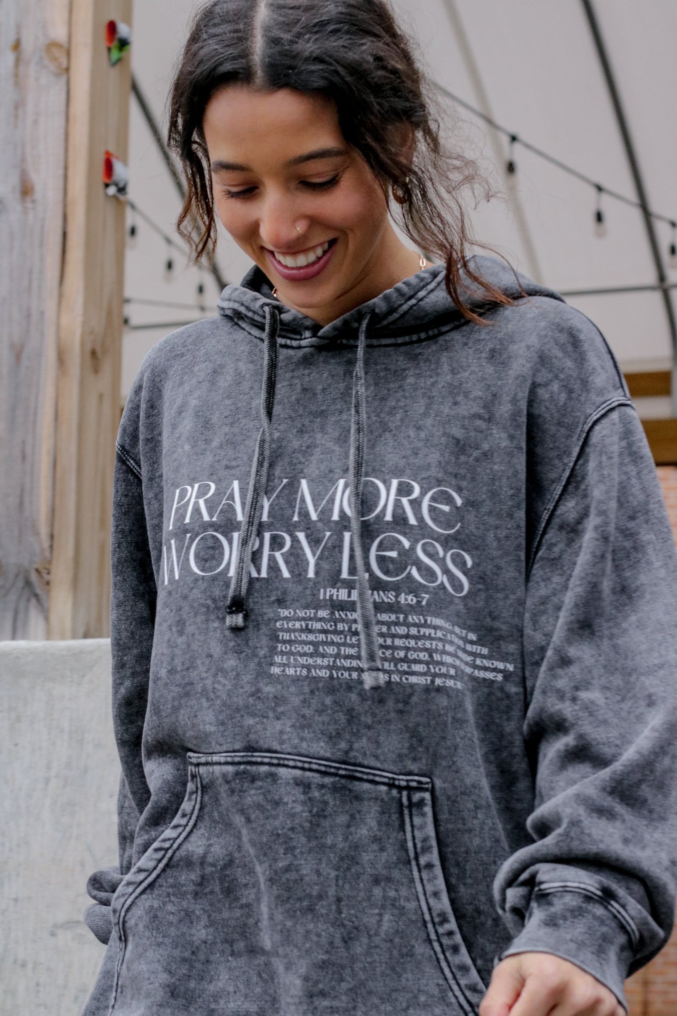 PRAY MORE WORRY LESS HOODIE