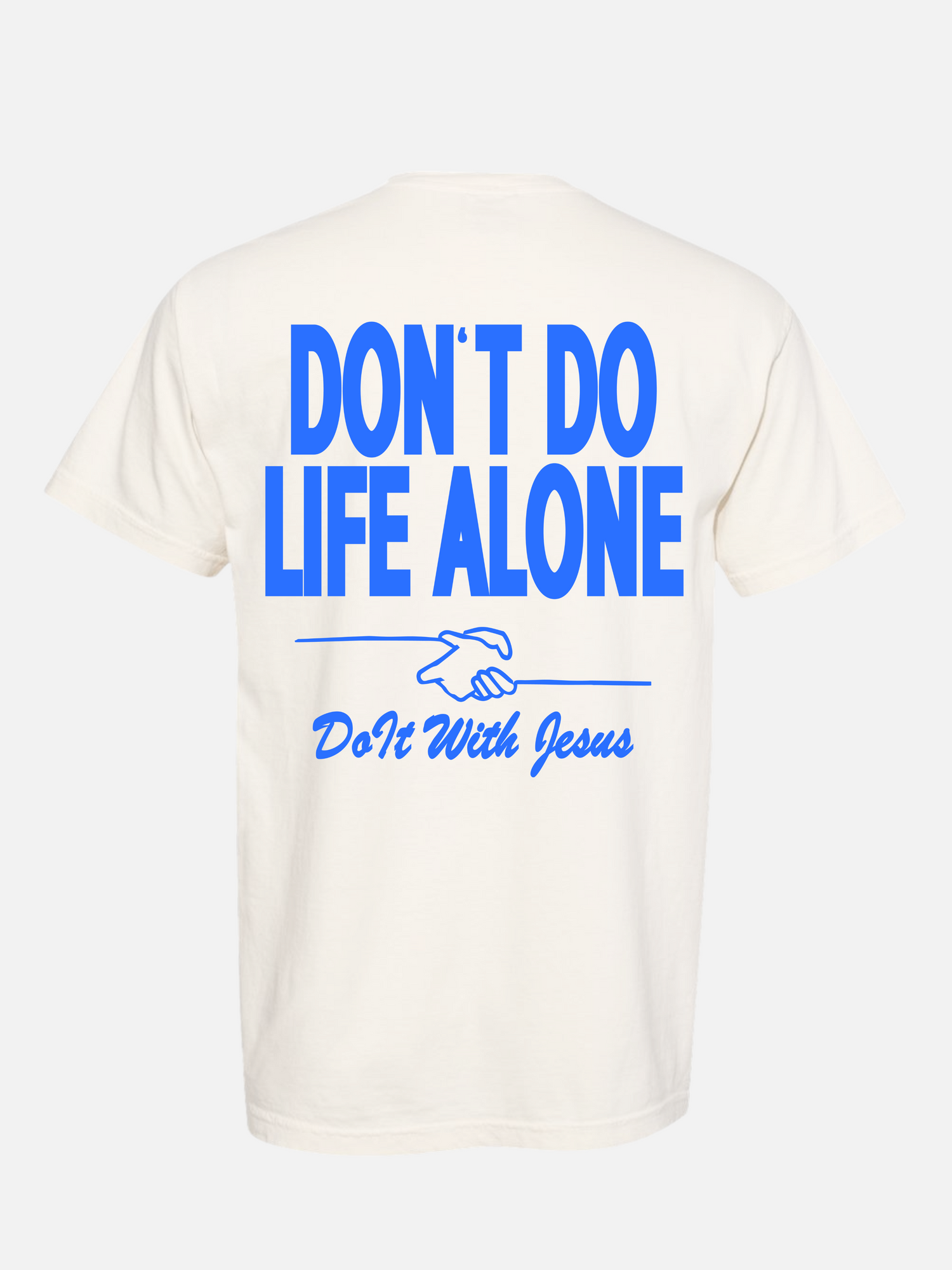 LIFE WITH JESUS TEE IVORY