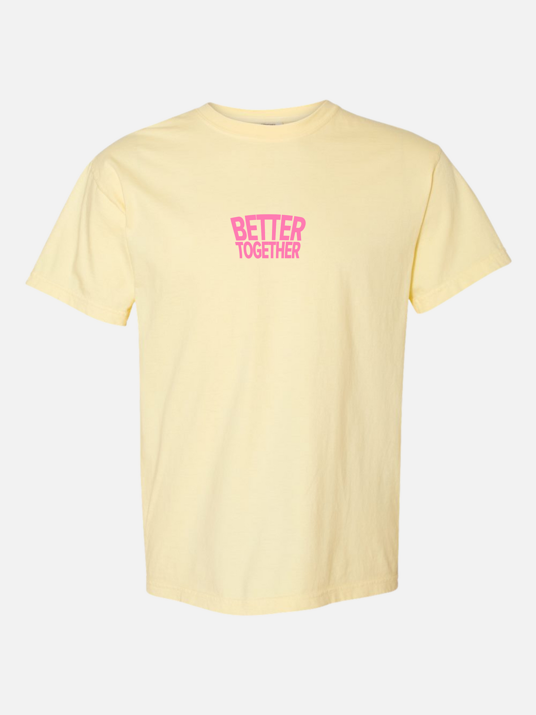 LIFE WITH JESUS TEE YELLOW