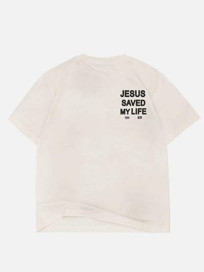 JESUS SAVED MY LIFE TEE