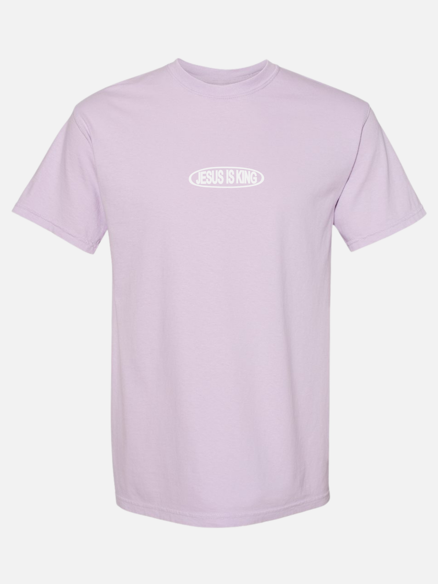 JESUS IS KING TEE PURPLE