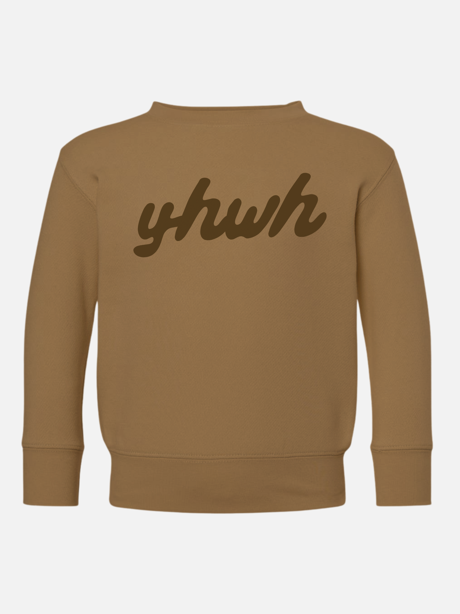 YHWH YOUTH CREWNECK BROWN