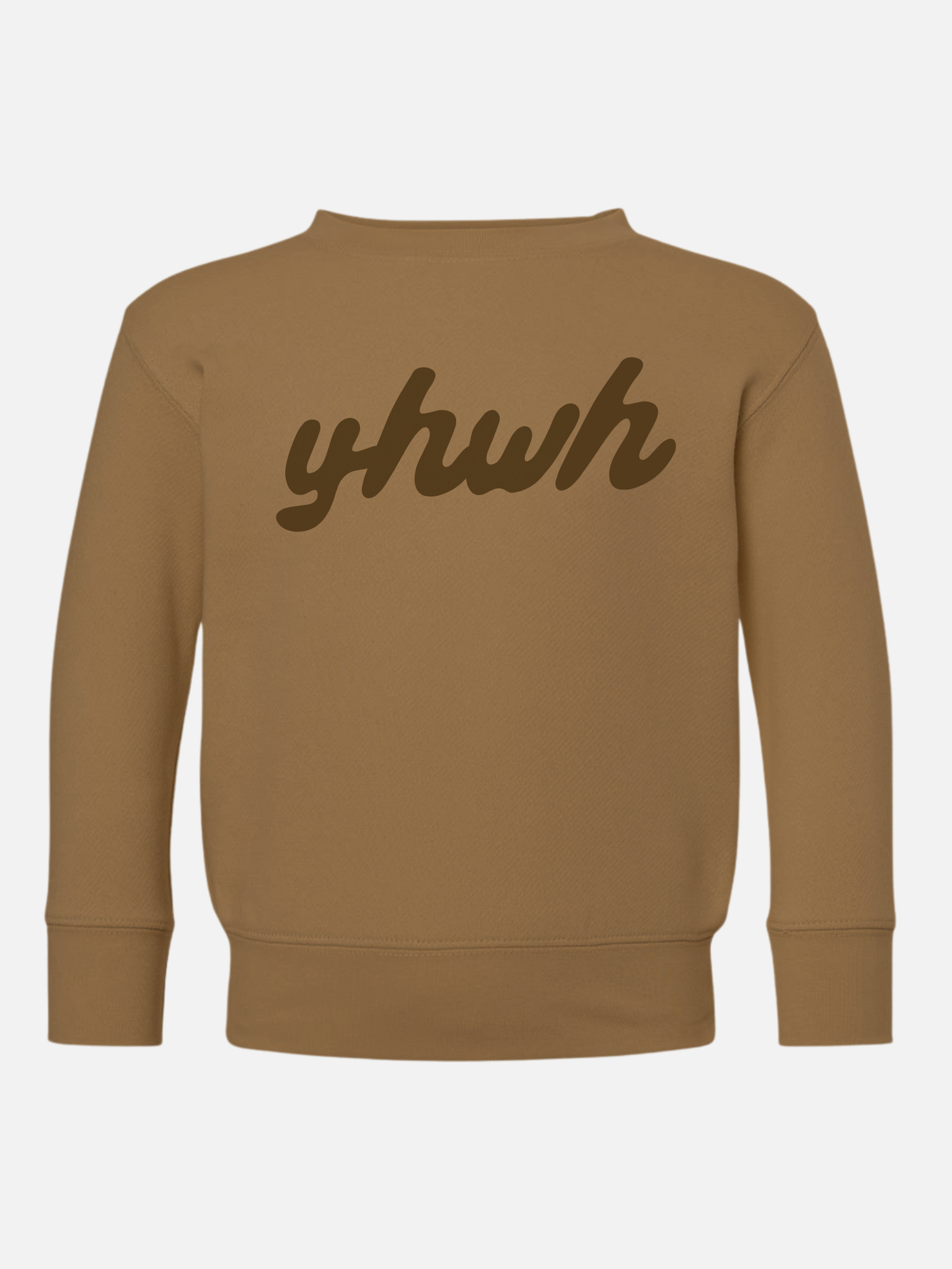 YHWH YOUTH CREWNECK BROWN