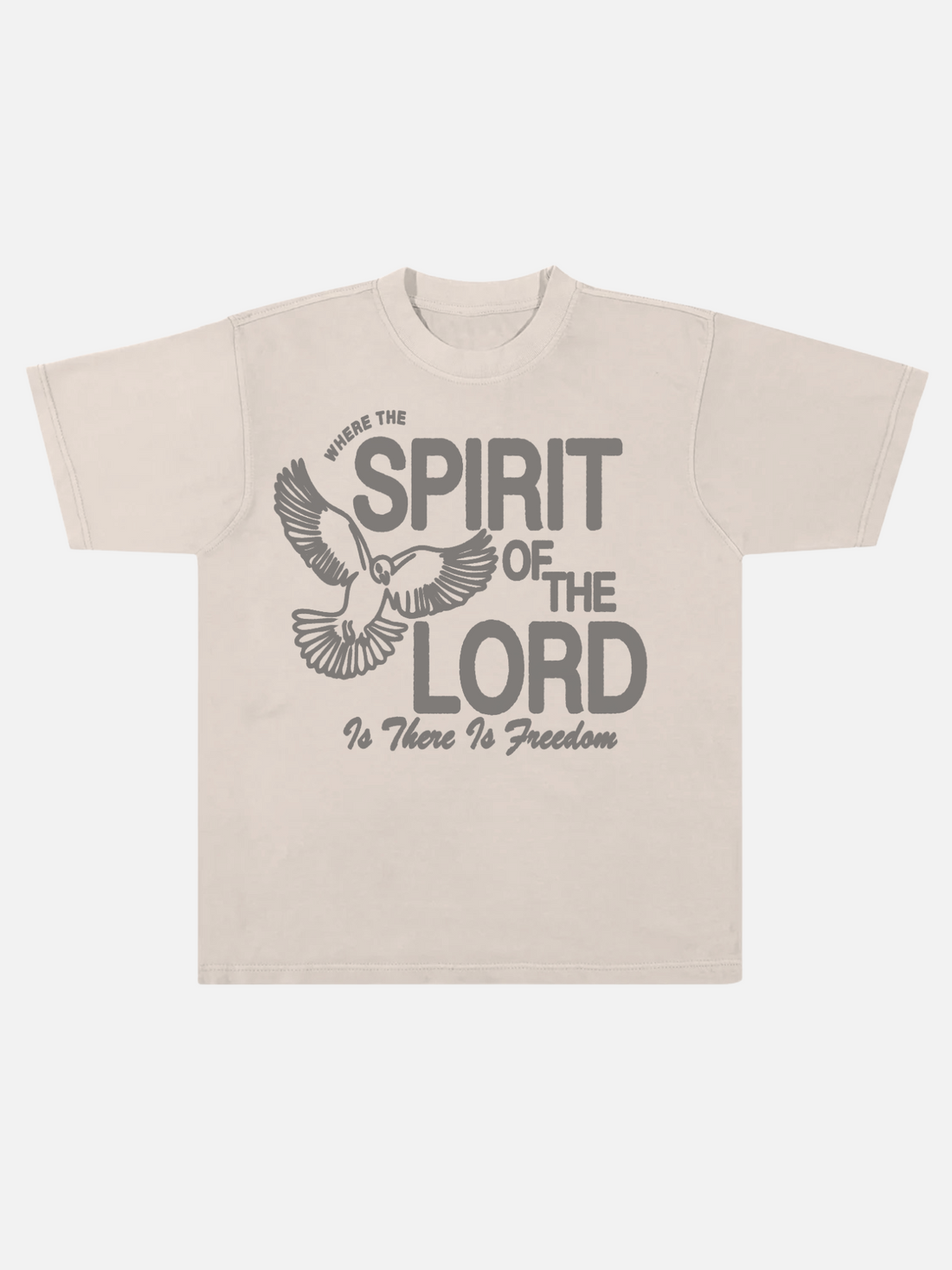 HOLY SPIRIT TEE TAN