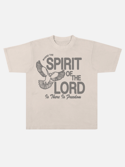 HOLY SPIRIT TEE TAN