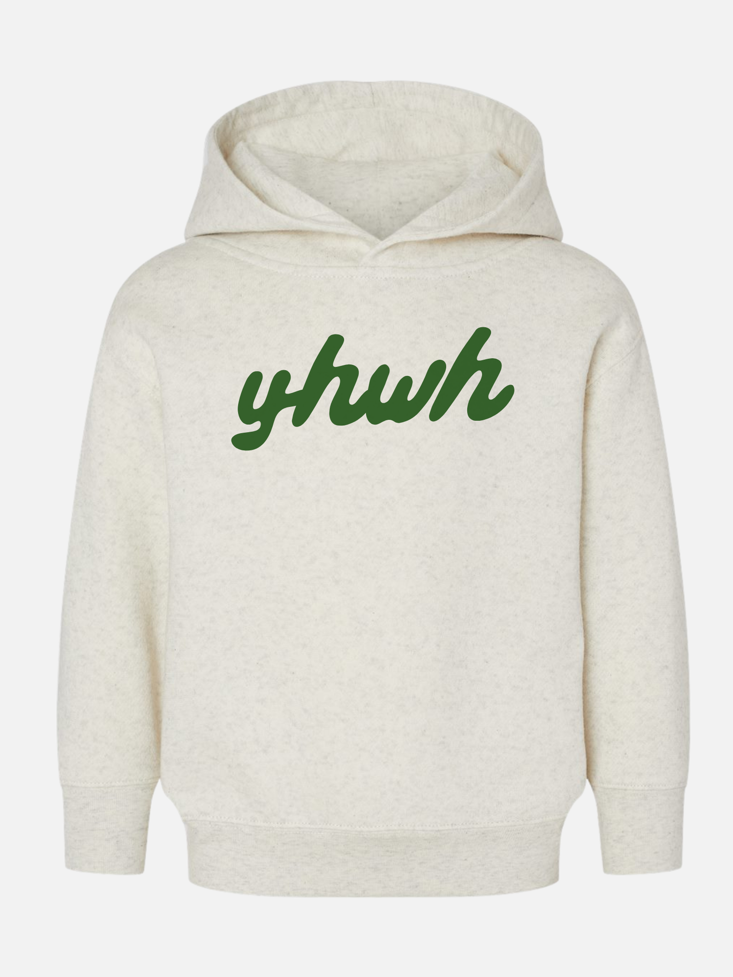 YHWH YOUTH HOODIE NATURAL