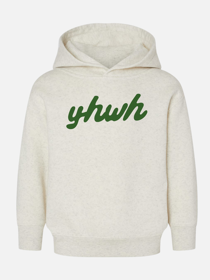 YHWH YOUTH HOODIE NATURAL