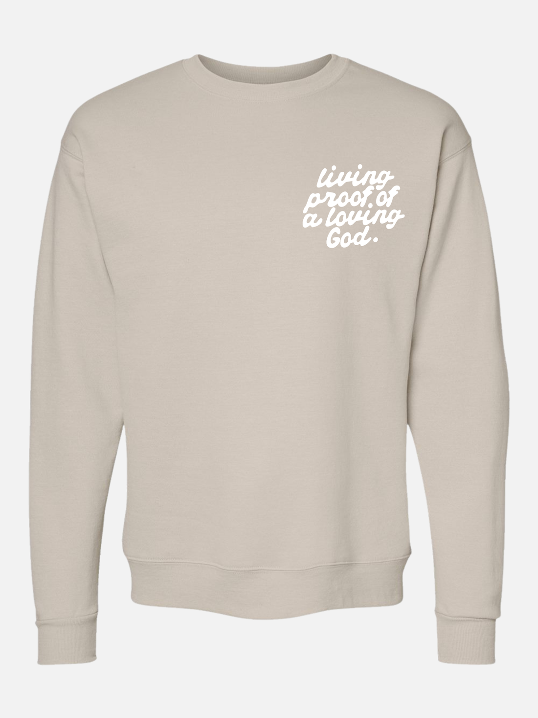 LOVING GOD TAN CREW