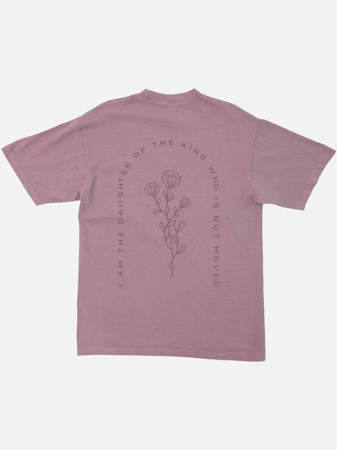 DAUGHTER OF THE KING TEE MAUVE