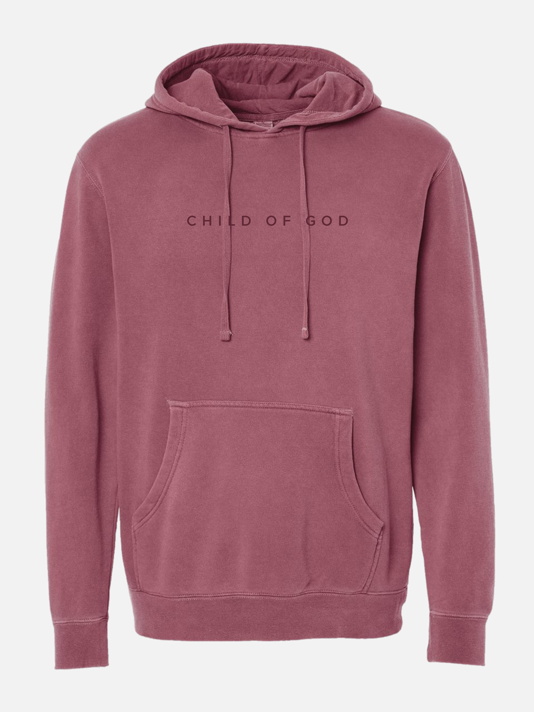 CHILD OF GOD MAROON HOODIE