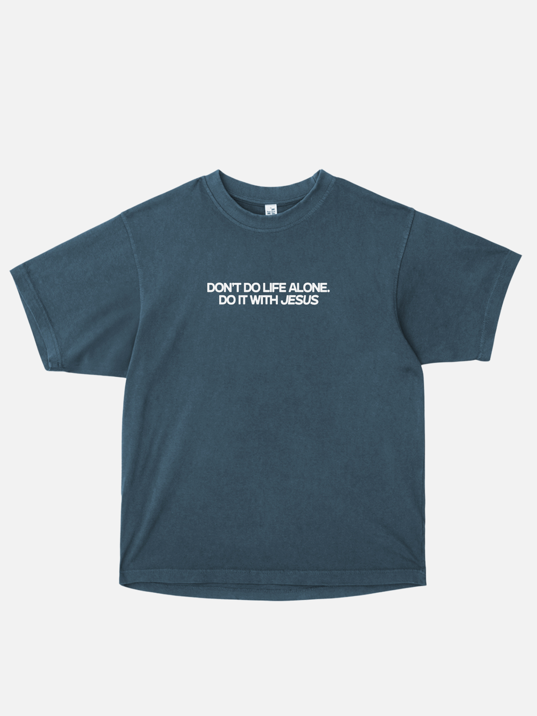 LIFE WITH JESUS TEE MIDNIGHT