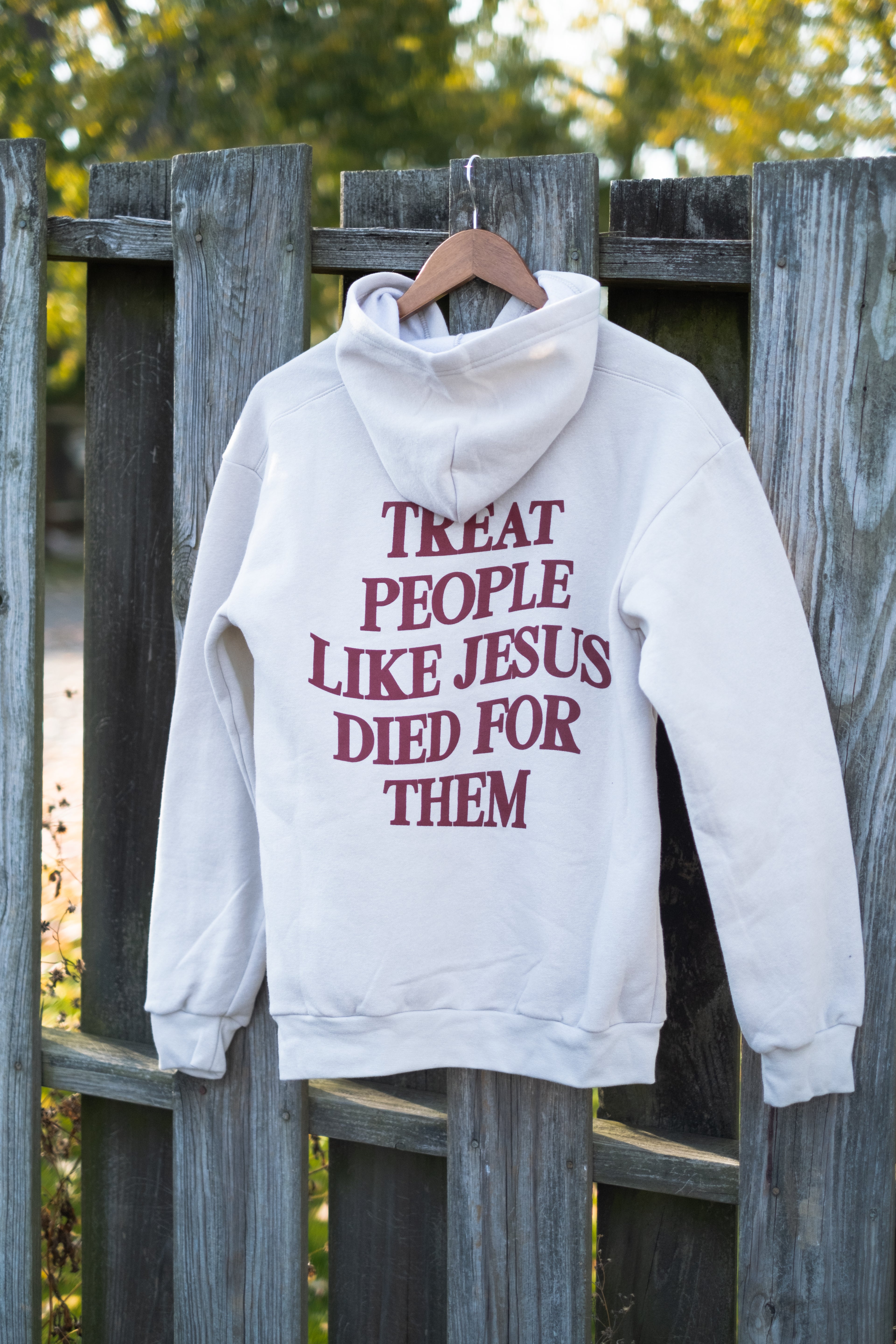 LOVE LIKE JESUS WOULD HOODIE