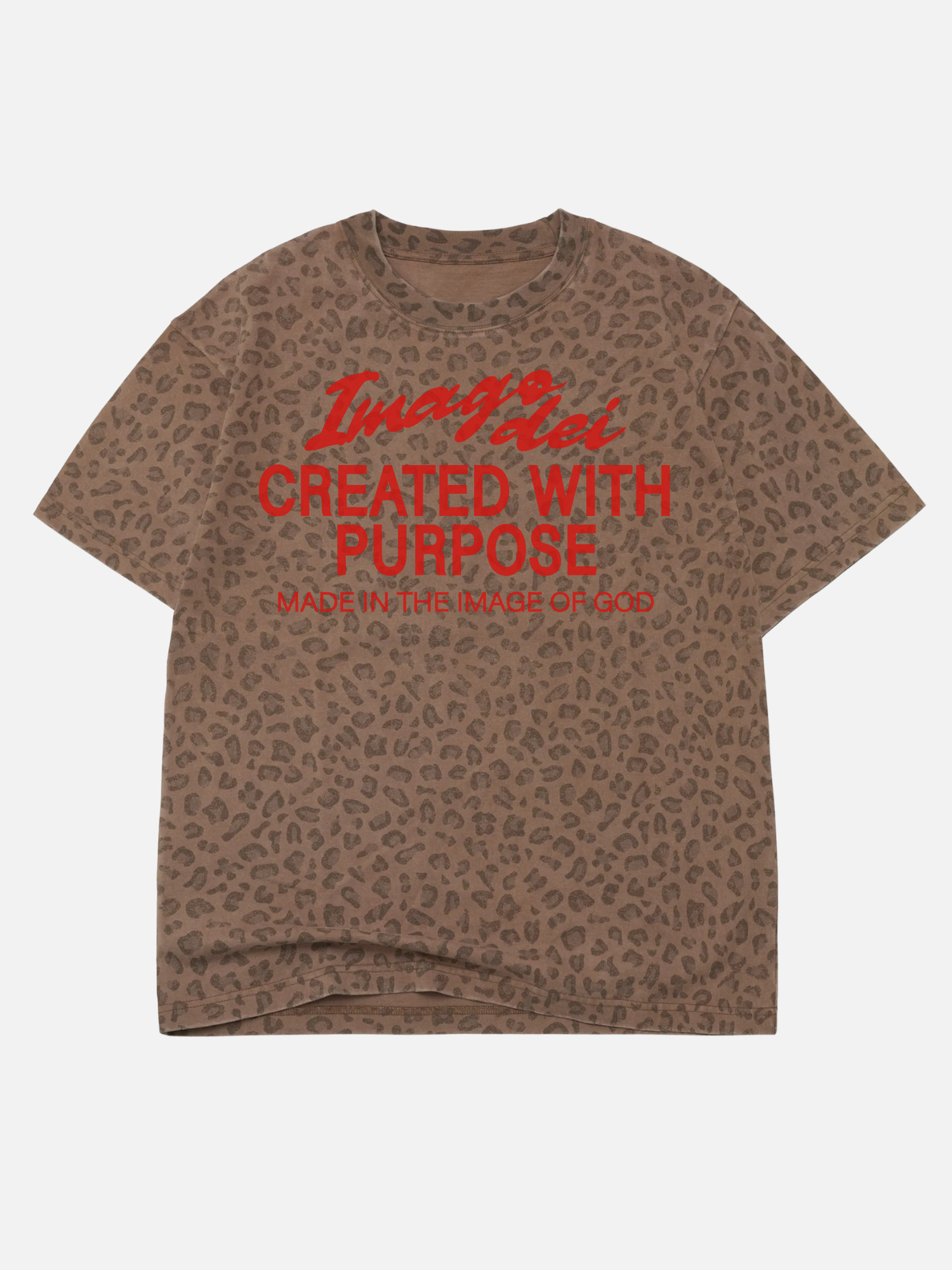 IMAGO DEI LEOPARD TEE