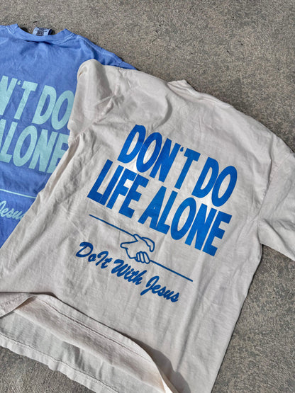 LIFE WITH JESUS TEE IVORY