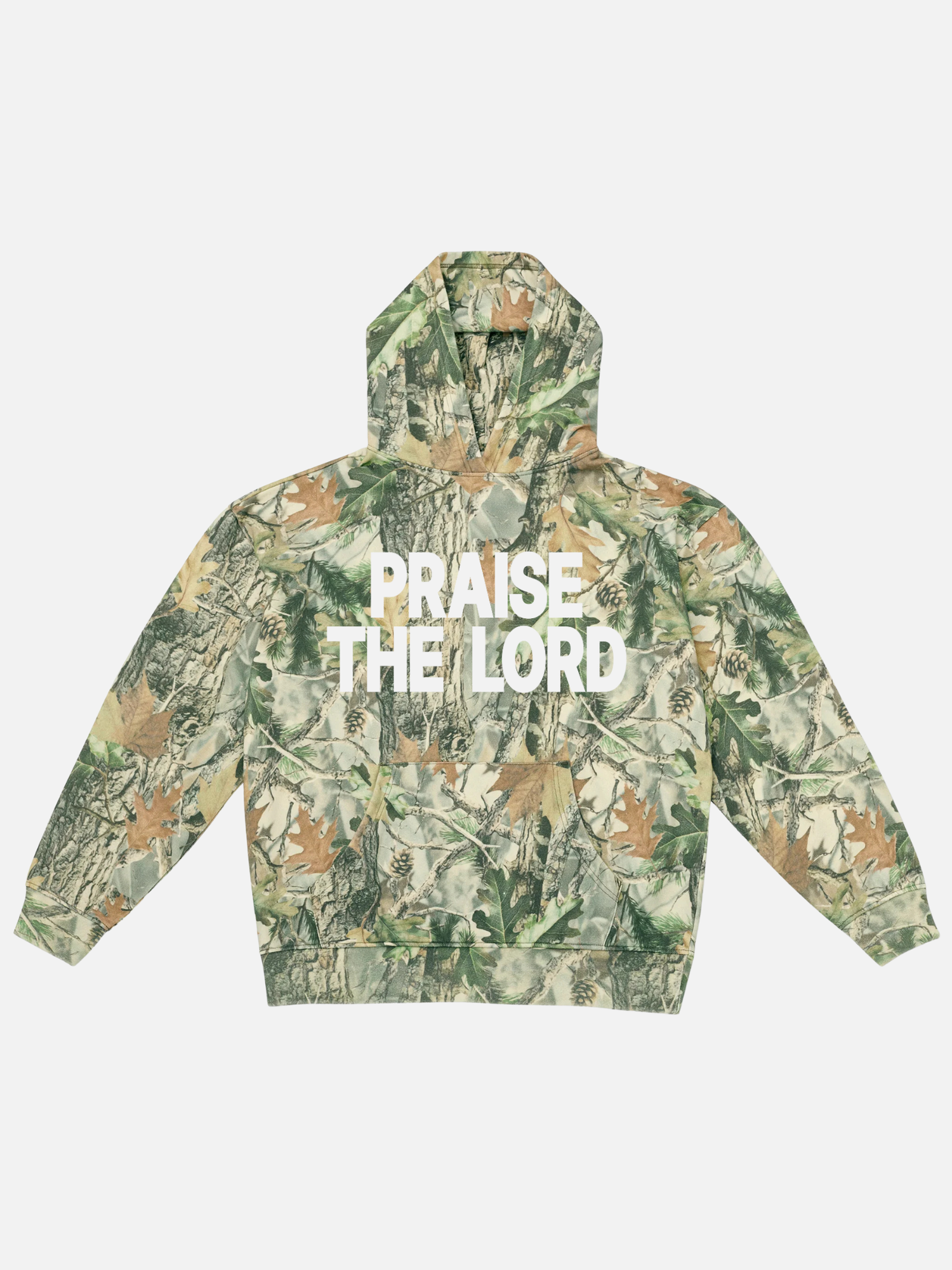 PRAISE THE LORD CAMO HOODIE