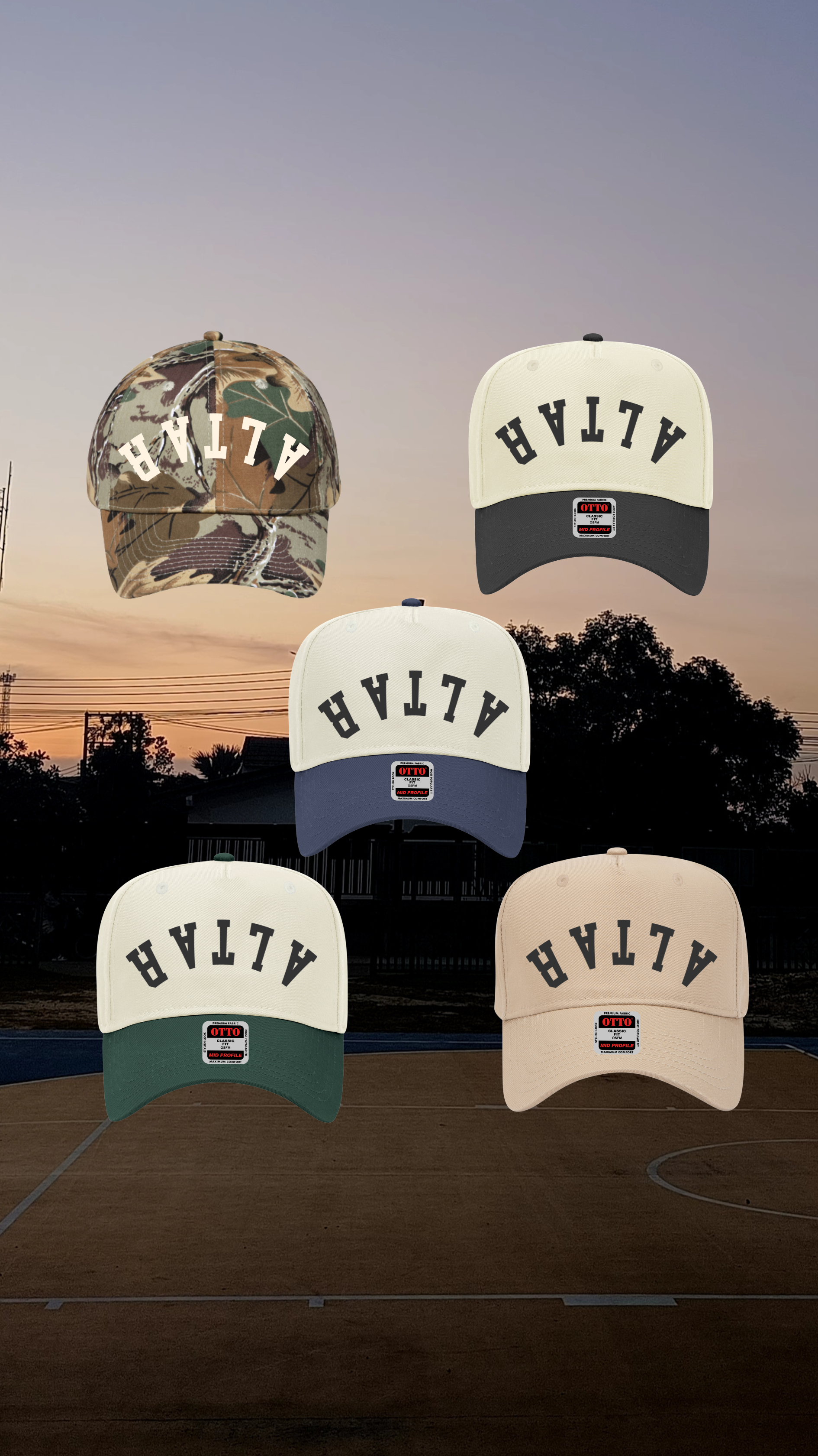 ALTAR TRUCKER HAT NAVY